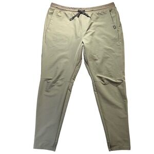 UNRL Mens Green Jogger Pants Size 2XL Elastic Waist‎ Drawstring Athleisure